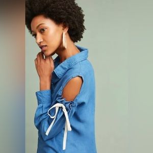 Anthropologie Rails Denim Top size Small
